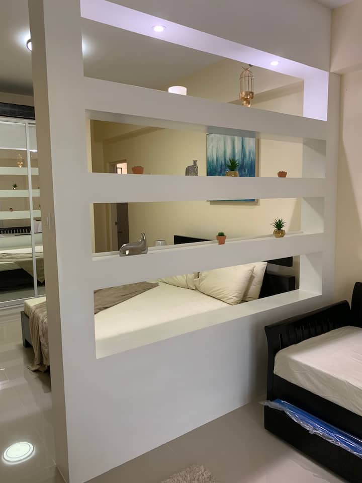 Living room and bedroom 