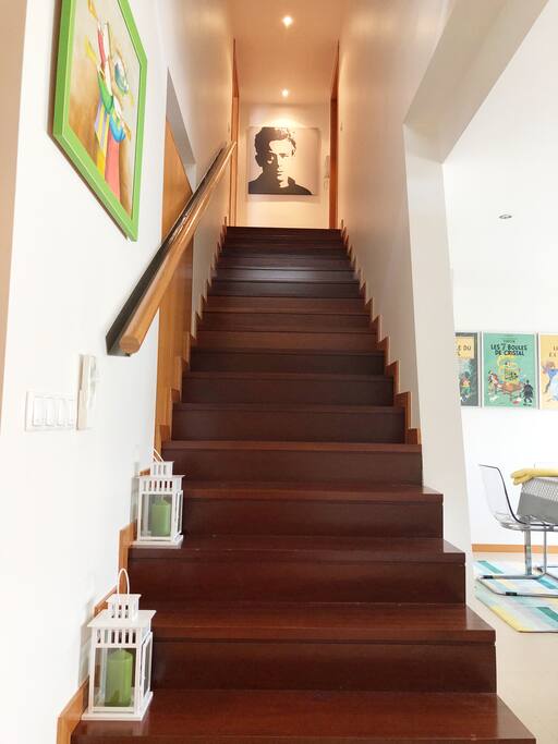 Up-stairs access