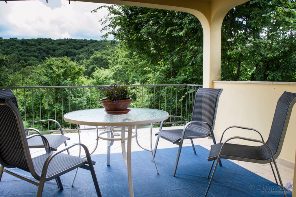 Spacious terrace