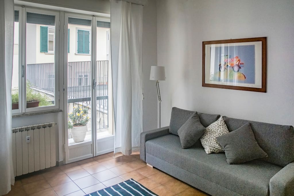soggiorno divano letto 2 piazze