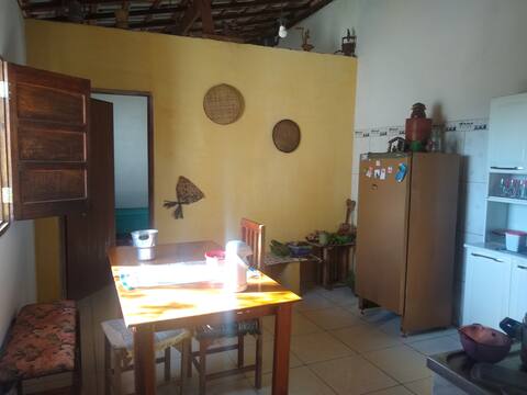 Chácara moon and sun, fresh air,very green and birds.