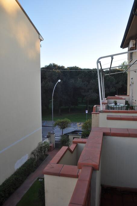Vista dal terrazzo