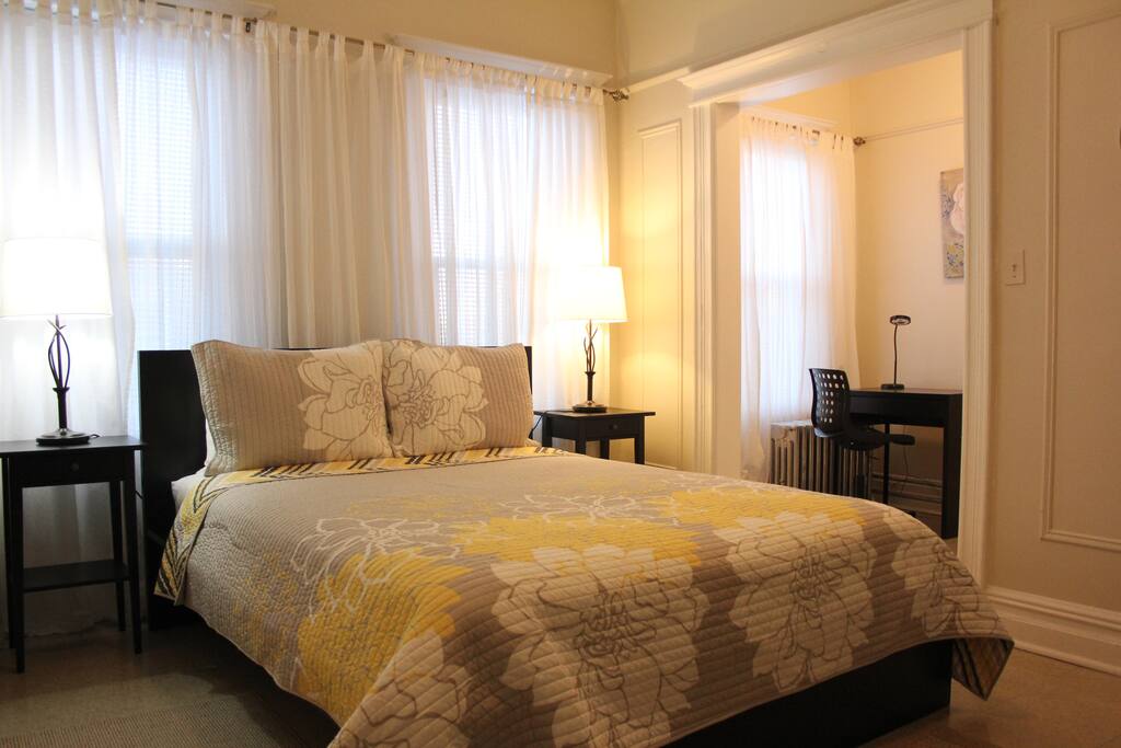 Spacious apartment overall!