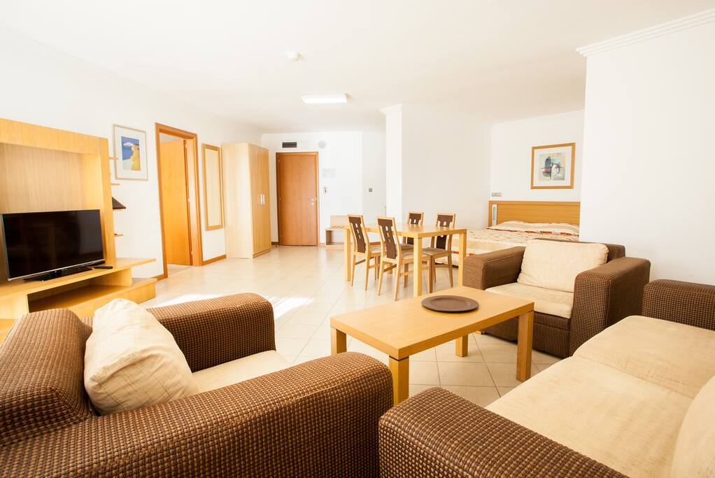 living room/bedroom 1