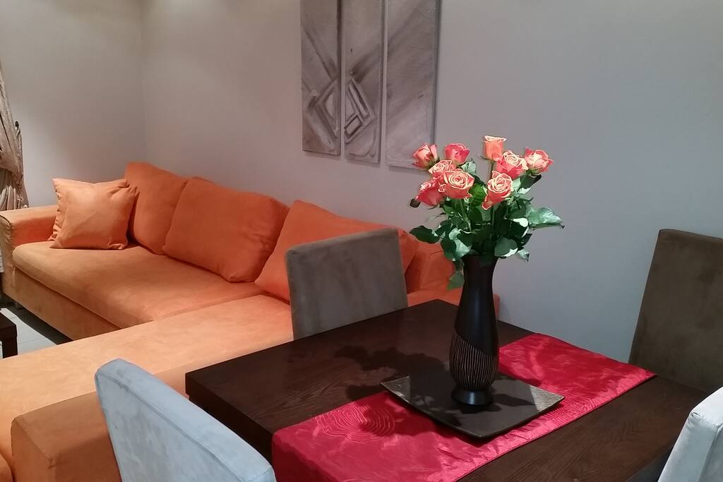 Lounge and dining area