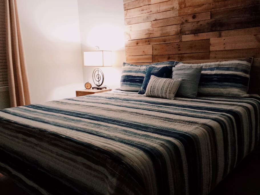 New King Mattress in the Bedroom