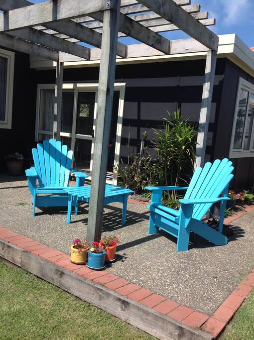 Outdoor patio.