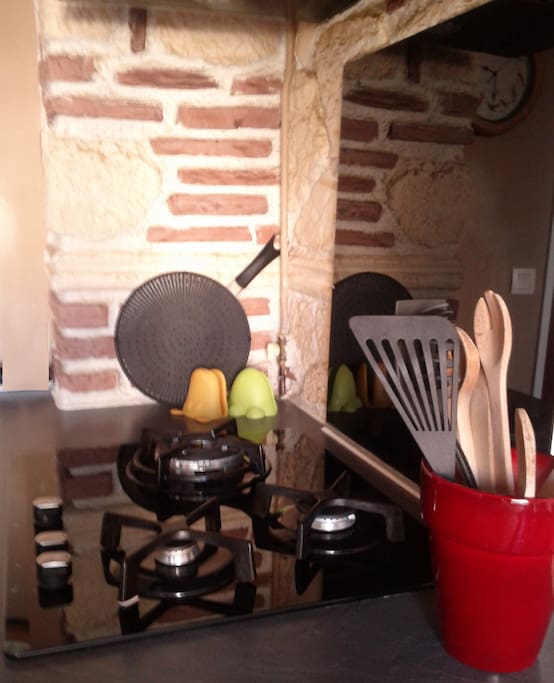 Gas cook top