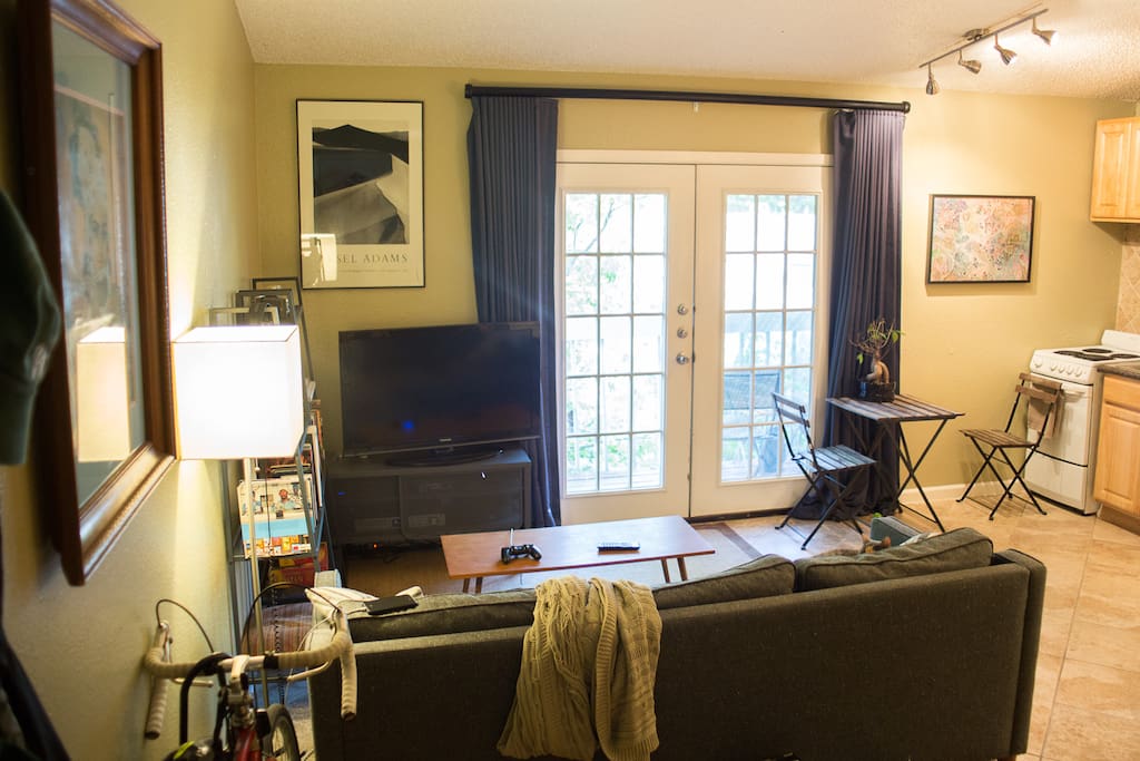 Netflix binge-worthy living room!