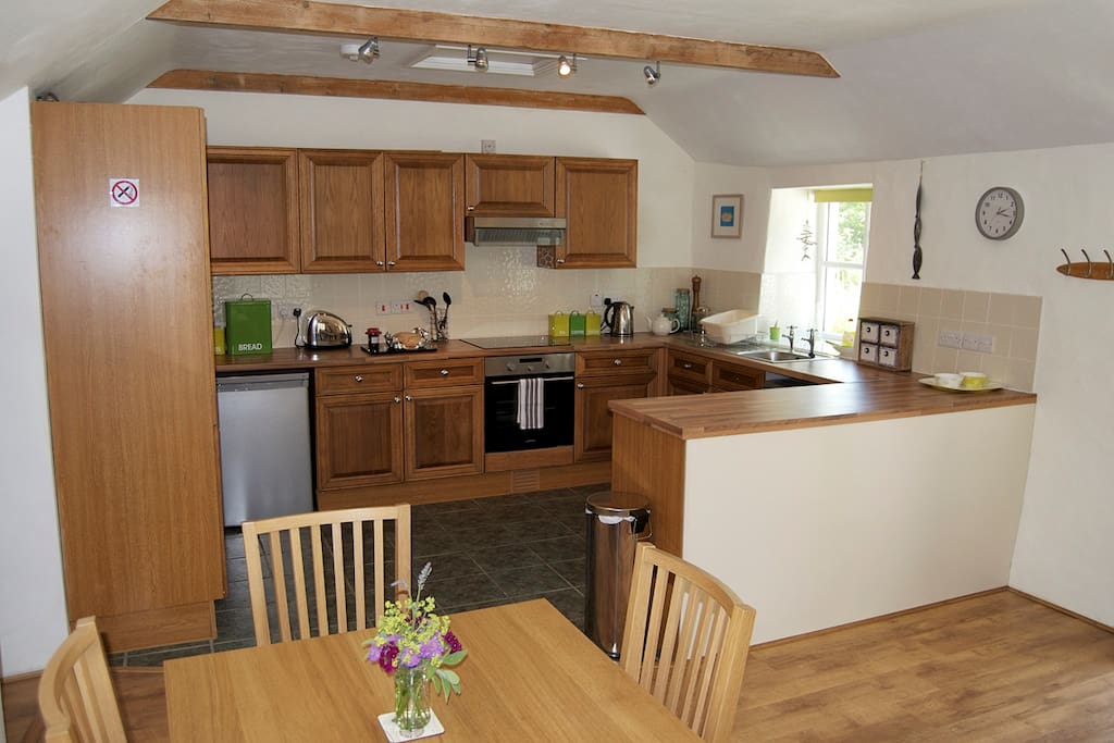 Open plan living / kitchen area