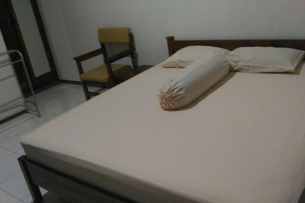 King size bed for two people each room