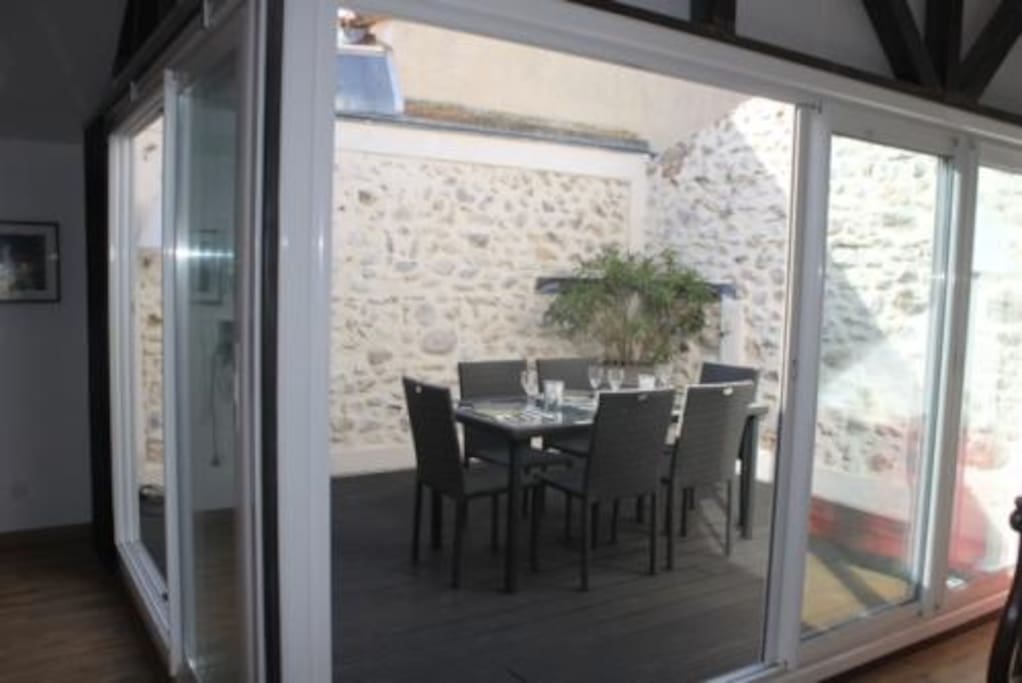 terrasse intérieure