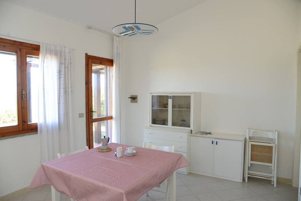 Il soggiorno cucina