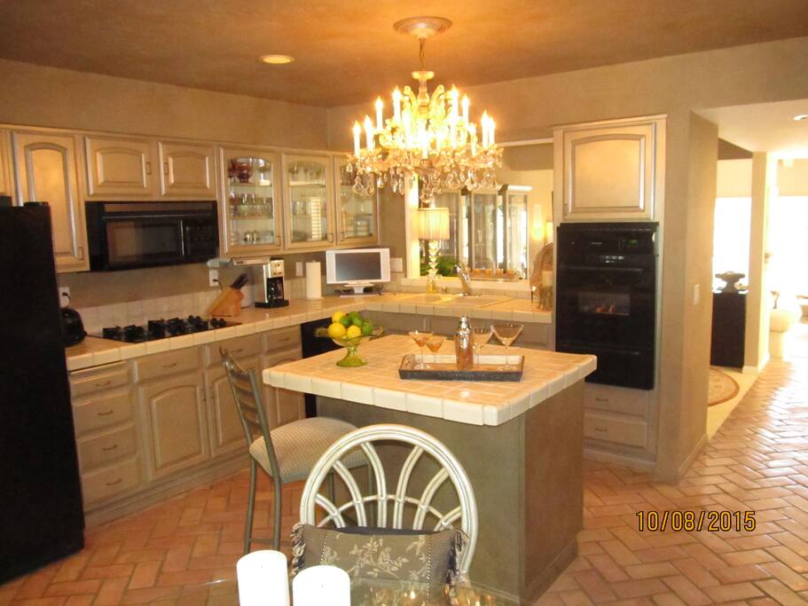 Fully appointed kitchen