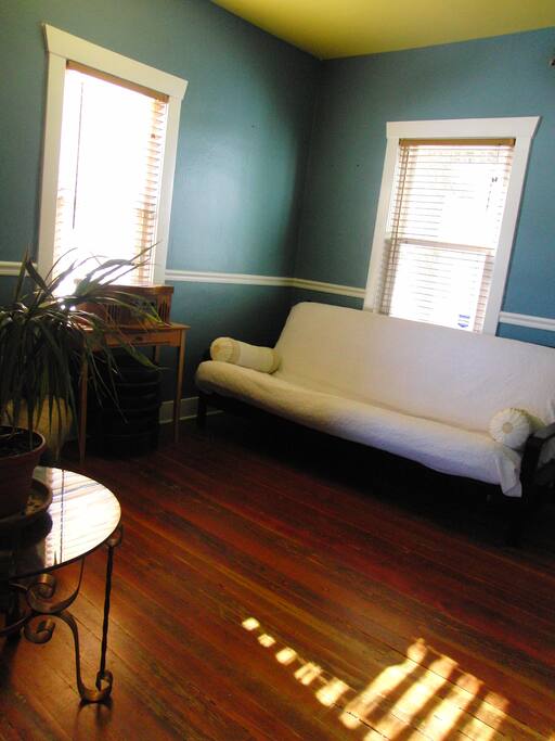 Remodeled original Hardwood Flooring - Living Room