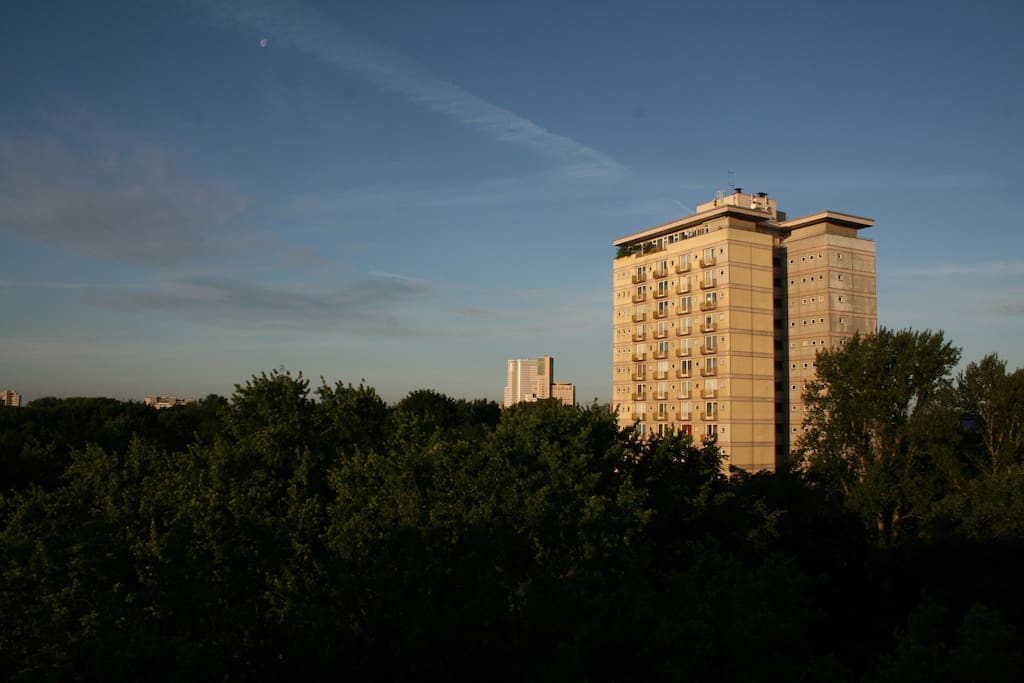 Morgenstimmung, Ostseite