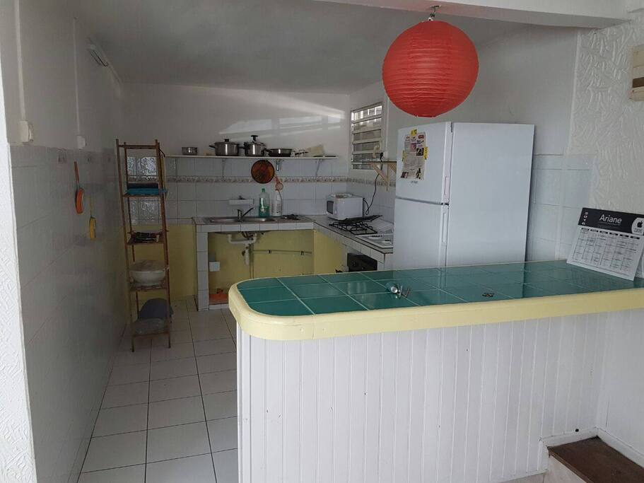 Cuisine totalement équipée.