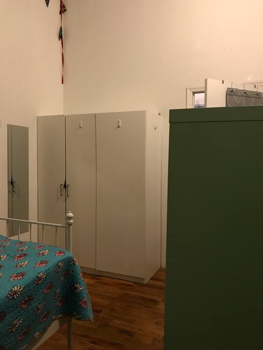 Closet and lots of storage