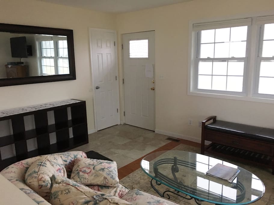 Living Room (Flat Screen TV, 2 Couches, Storage Closet)