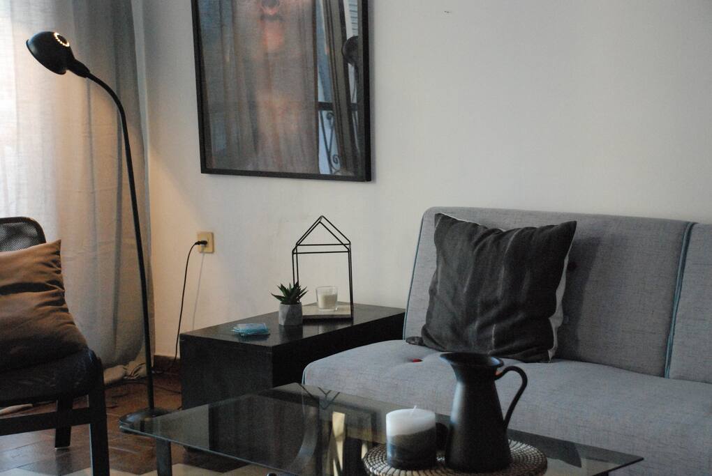 The living room