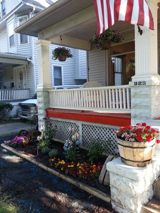 Front of House Summer Garden