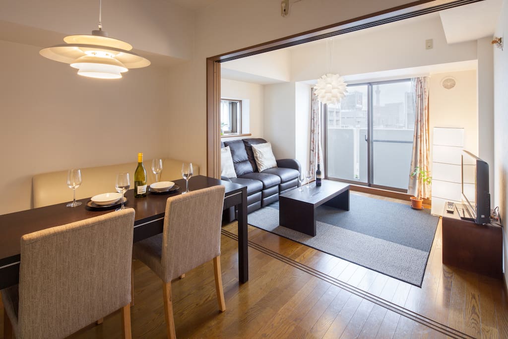 Dining room and Living room