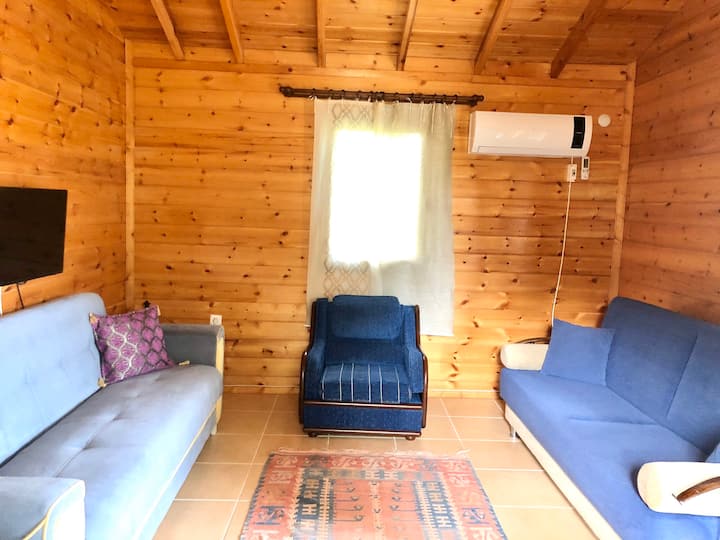 Kapari Ahşap Evleri 1+1 Bungalov - Palamutbükü Plajı