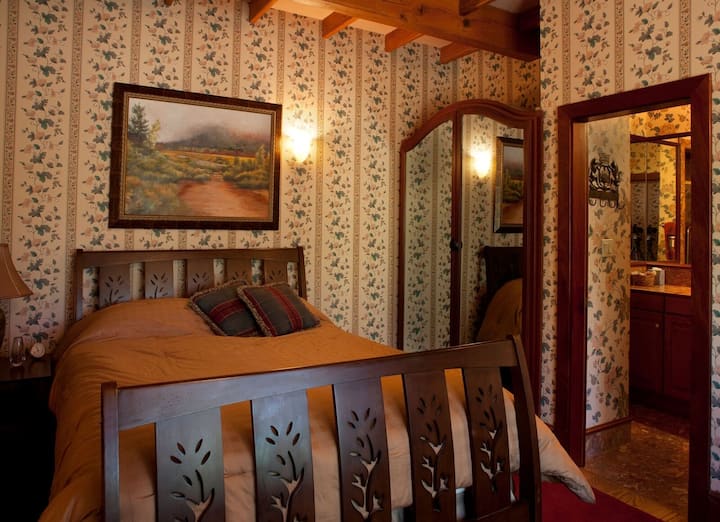 downstairs bedroom: queen