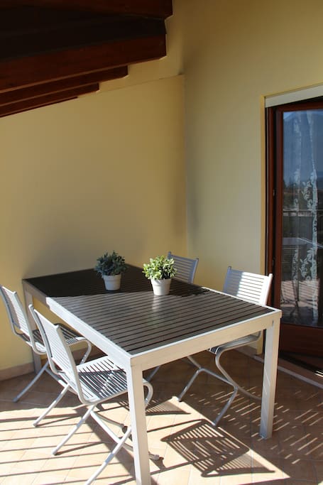 Outside table