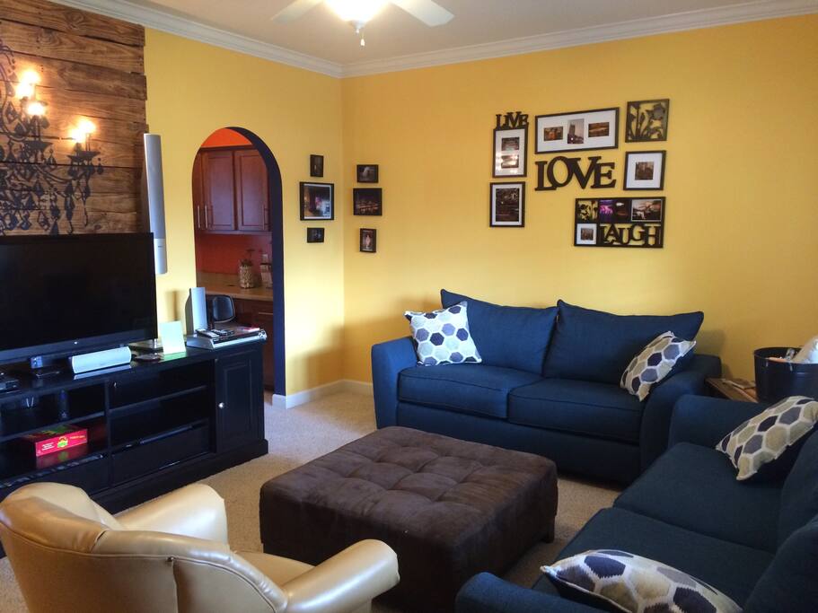 Just upgraded with new sofas!
