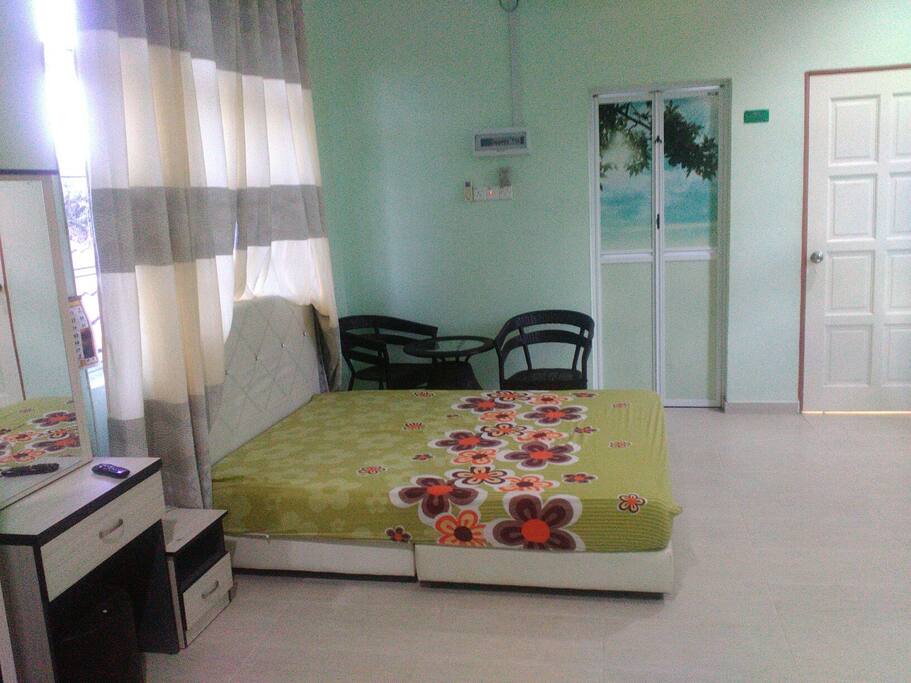 Cozy bed for two