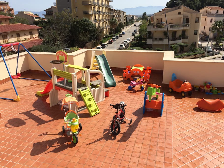 Giochi in terrazza