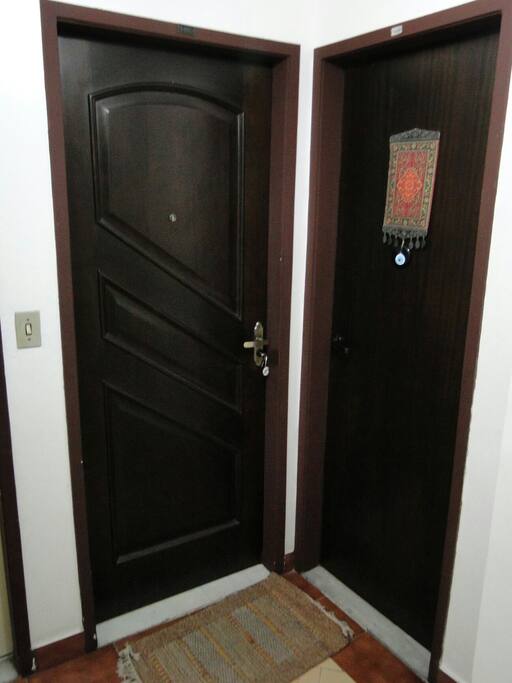 Entrada do apartamento