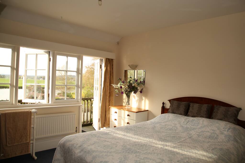 The Balcony room overlooking garden