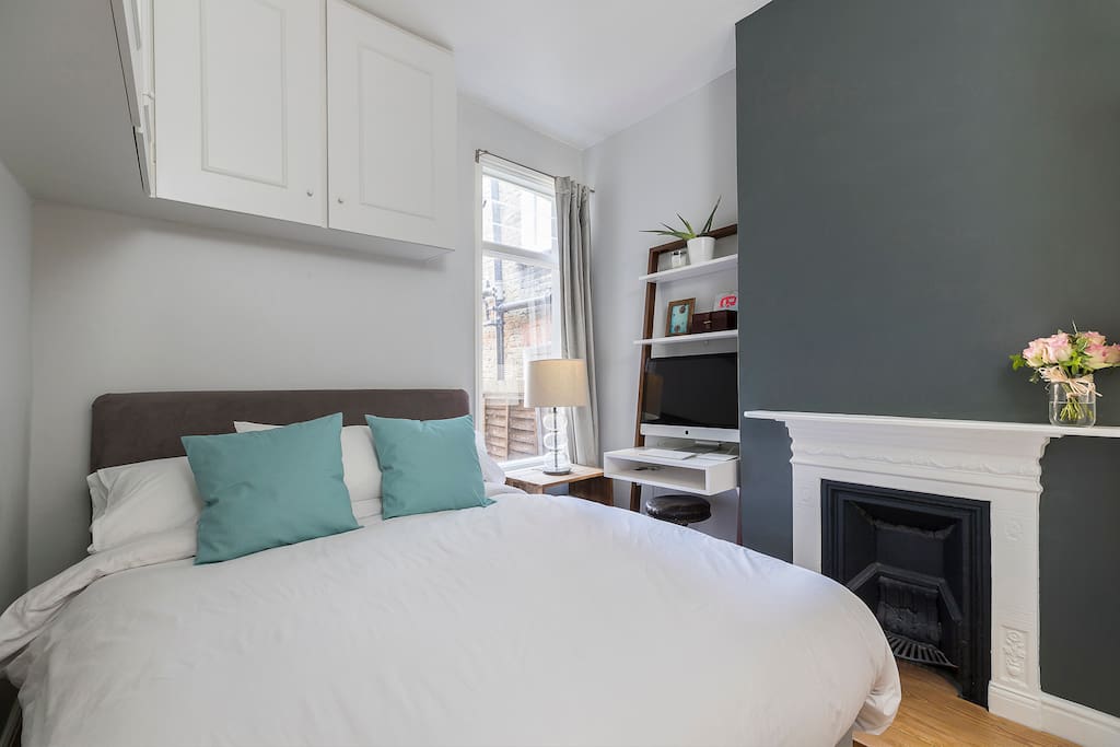 Cosy master bedroom with king bed