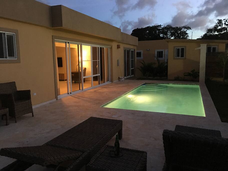 Night View - Pool