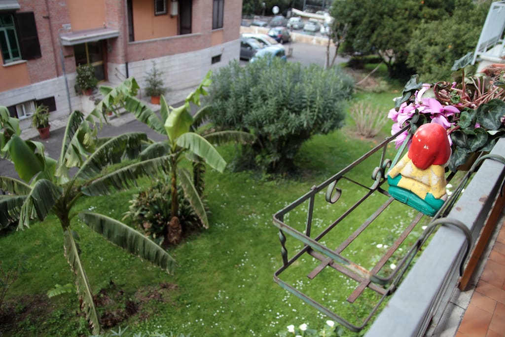Giardino condominiale