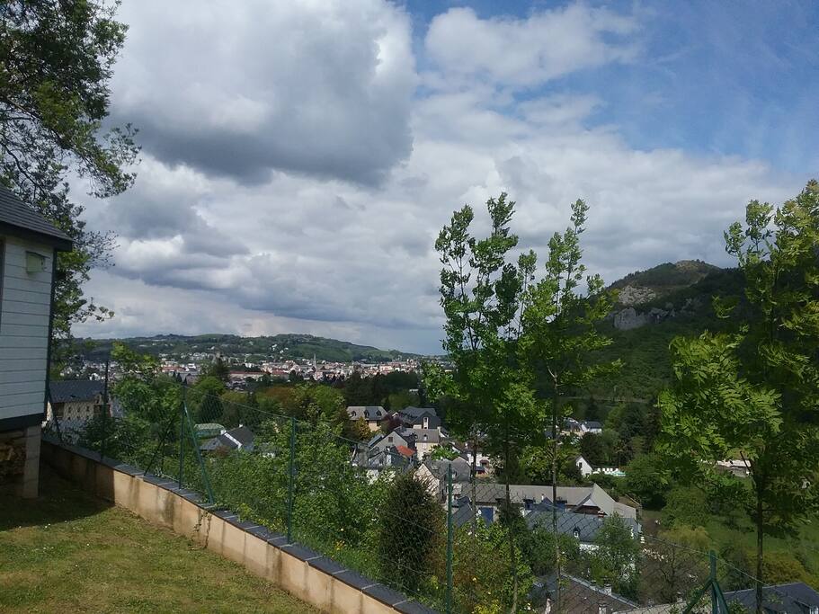 Vue sur Lourdes