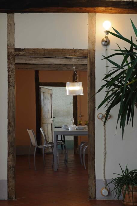 Entrance and dining room