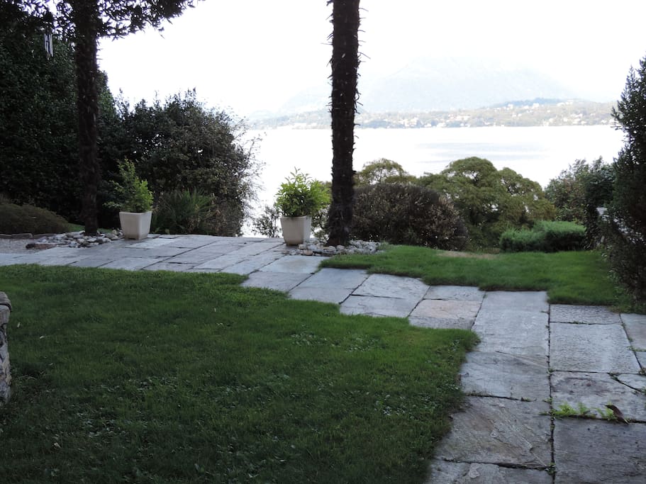 vista dal giardino