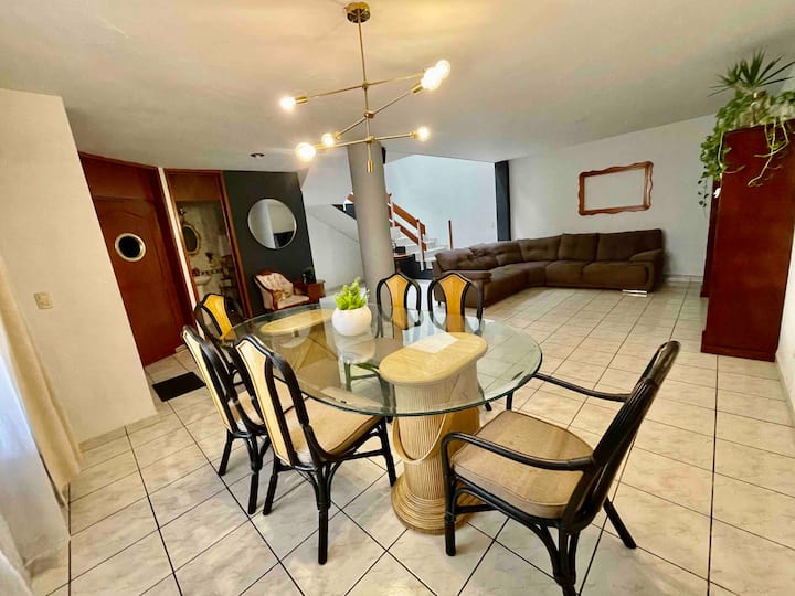 Large house, excellent location and covered garage
