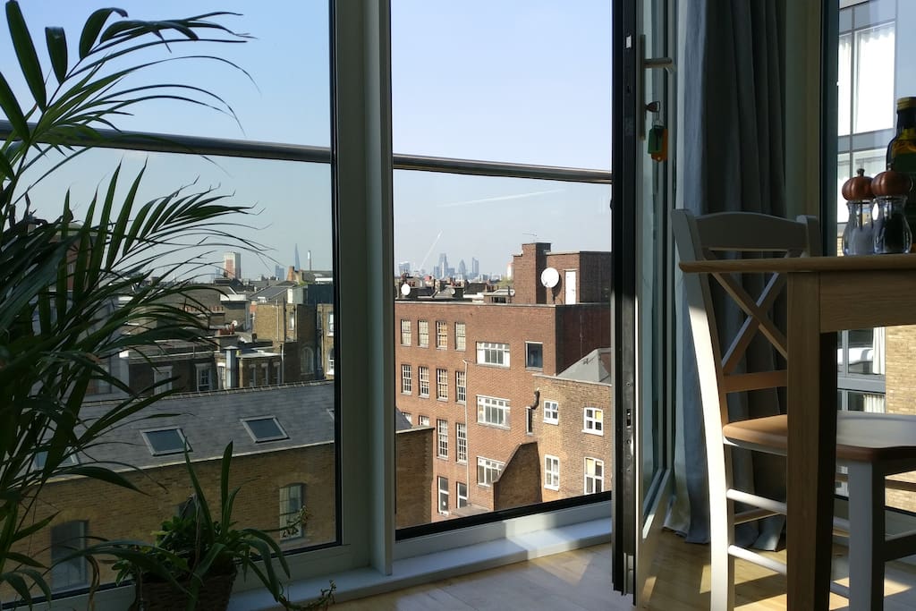 City skyline views