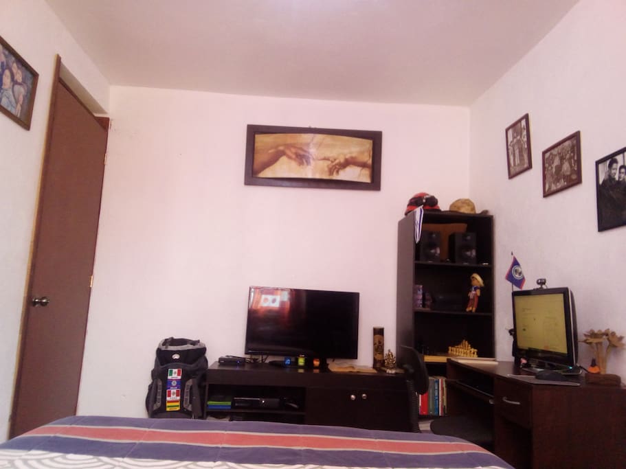 televisión con cable, blue ray, xbox y wifi
