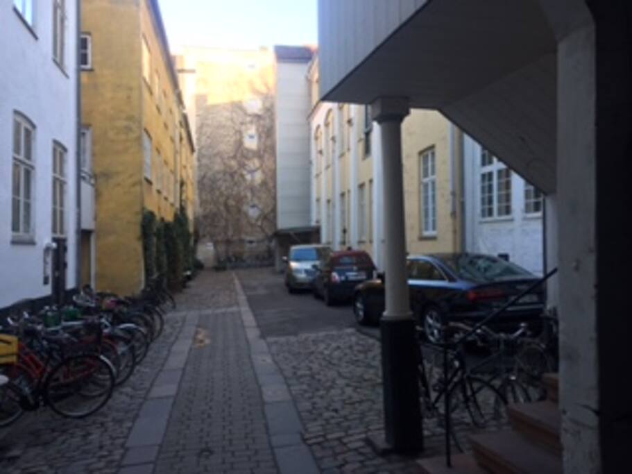 Courtyard and Parking