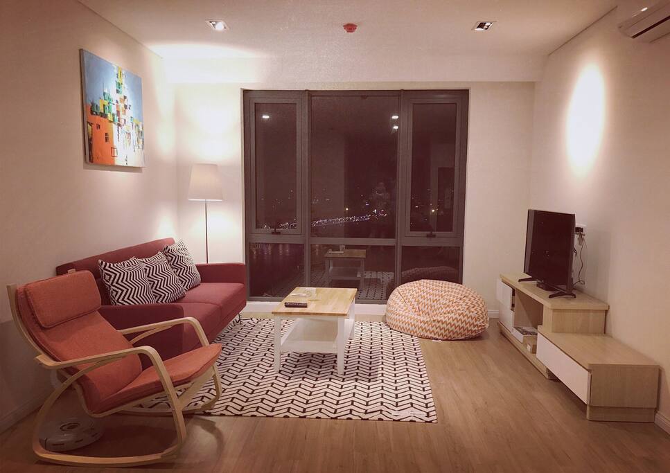 The living room