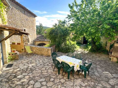 Gite in the south of the Ardèche in a quiet village