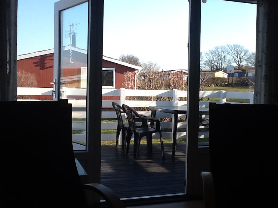 Seen from the sofabed
