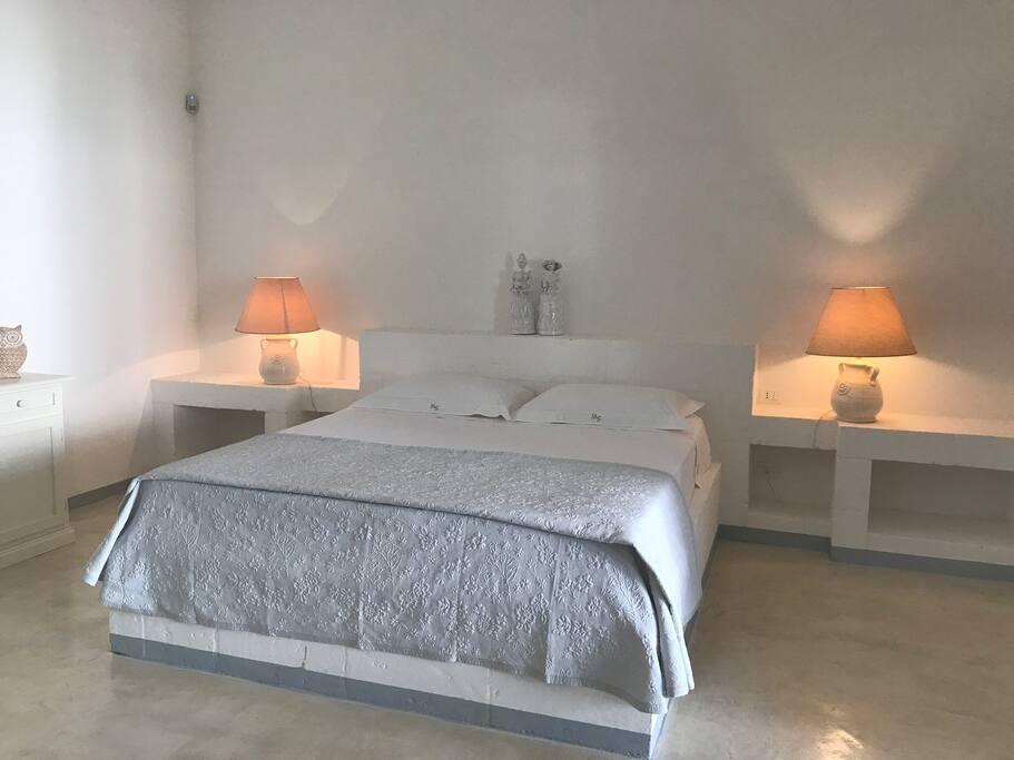 Suite patio letto king size.