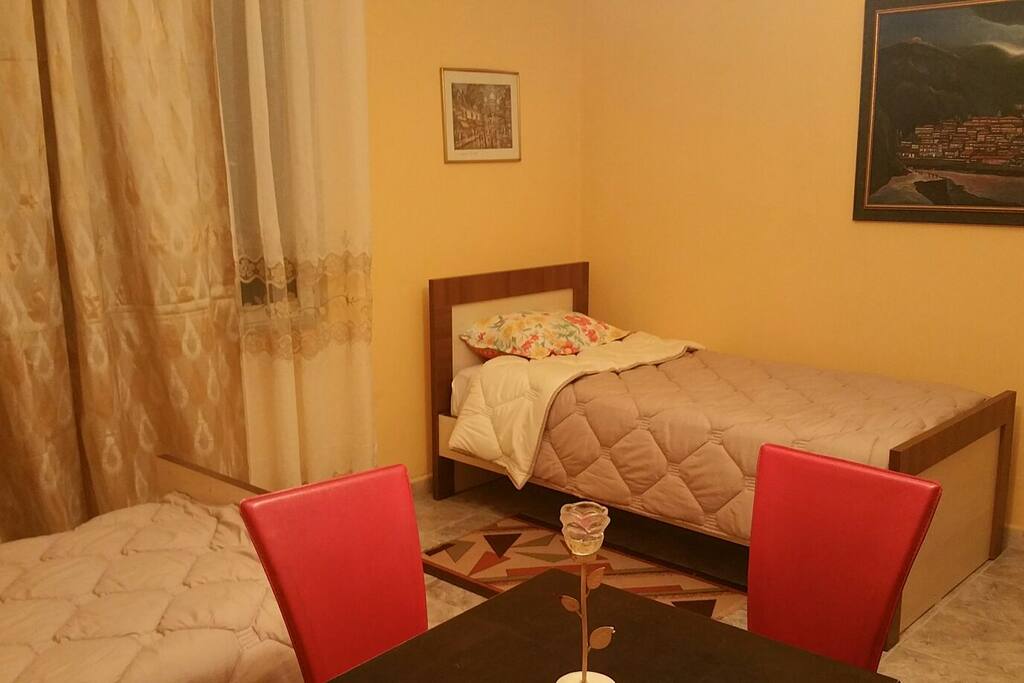 The room
