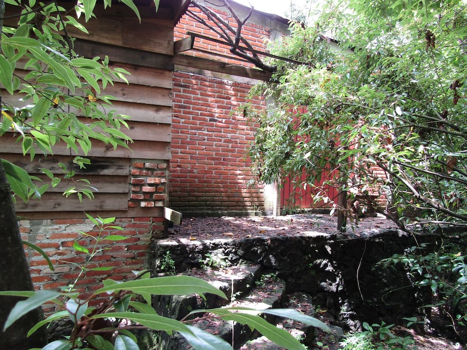 The cabin.